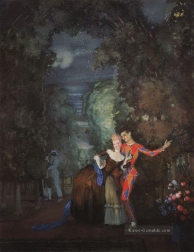  Somov Galerie - Dame und Harlekin Konstantin Somov